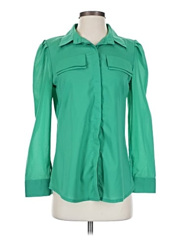 Allegra K 3/4 Sleeve Blouse (view 1)