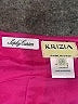 Krizia 100% Polyester Solid Pink Formal Skirt Size 18 - photo 4