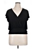 Express Black Short Sleeve Top Size XL - photo 1