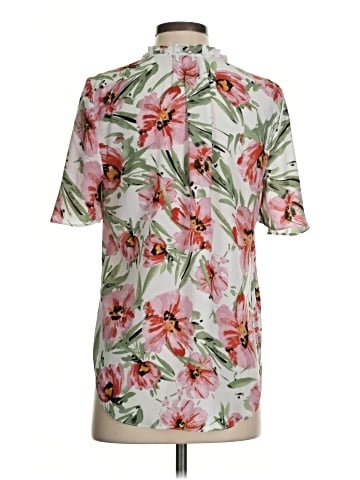 T Tahari Short Sleeve Blouse (view 2)
