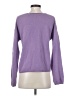 Nordstrom Purple Wool Pullover Sweater Size S - photo 2