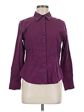Foxcroft Long Sleeve Button-Down Shirt (view 1)