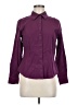 Foxcroft Purple Long Sleeve Button-Down Shirt Size 8 (petite) - photo 1