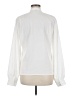 Shein 100% Polyester Ivory Long Sleeve Blouse Size 6 - photo 2