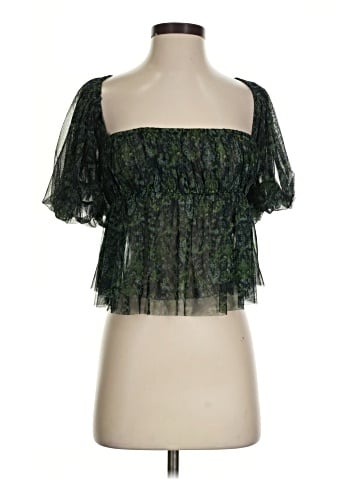 Free People Short Sleeve Blouse (view 1)