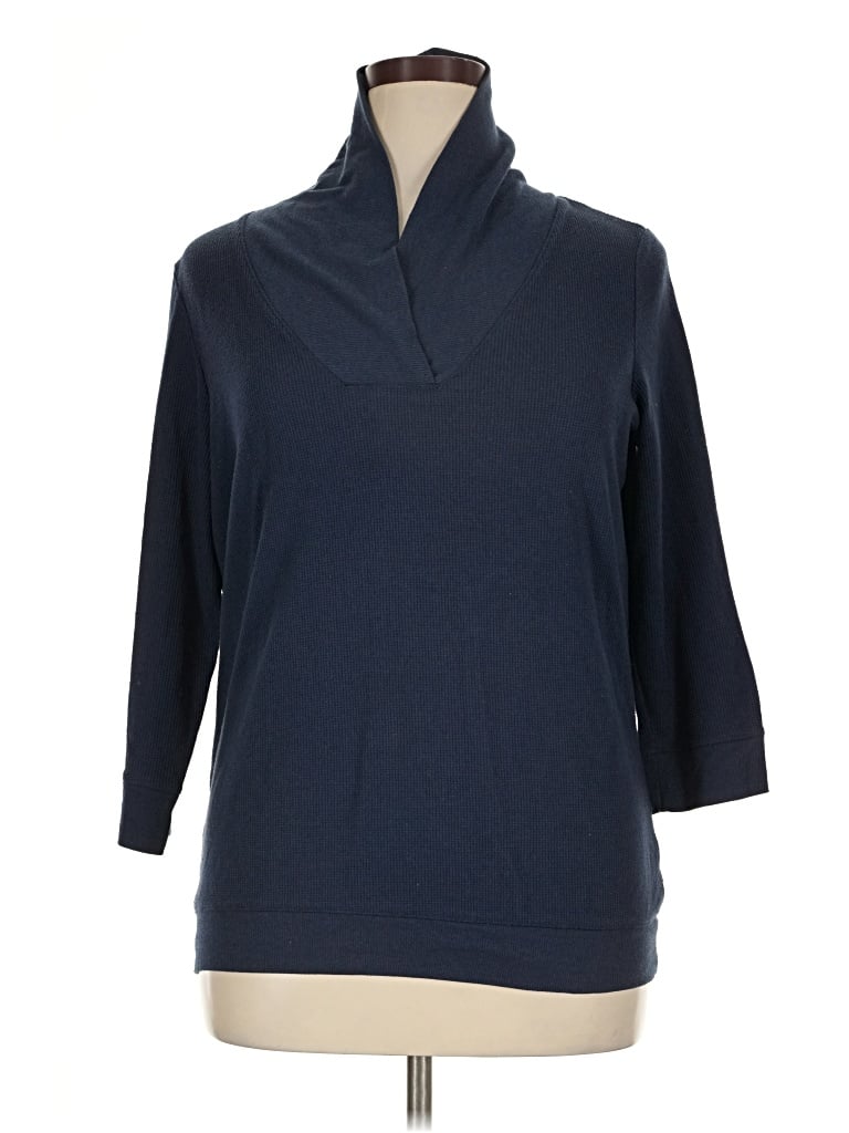 Click to view more detailed imagery on our partner's website Pre-owned Faded Glory Pullover Sweater In Blue