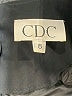 CDC Apparel Solid Black Cocktail Dress Size 6 - photo 7