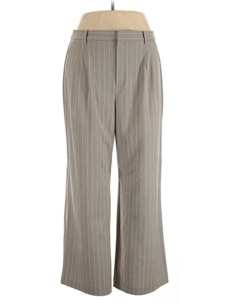 Pre-owned Loft Versa Dress Pants In Gray