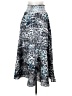 Flint & Moss 100% Polyester Animal Print Blue Casual Skirt Size S - photo 2