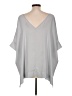 ASOS 100% Polyester Gray 3/4 Sleeve Blouse Size 10 - photo 2