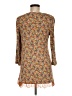 Logo Layers Brown 3/4 Sleeve Blouse Size M - photo 2