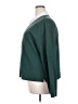Gap 100% Cotton Color Block Green Long Sleeve Blouse Size XXL (tall) - photo 5
