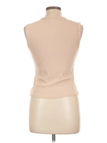 Pink Rose Sleeveless T-Shirt (view 2)