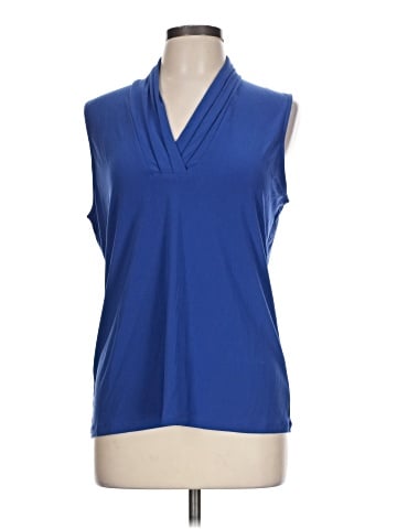 Anne Klein Sleeveless Blouse (view 1)