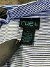 rue21 100% Rayon Blue Sleeveless Button-Down Shirt Size 2X - photo 7