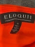ELOQUII 100% Polyester Solid Orange Cocktail Dress Size 14 Plus - photo 4