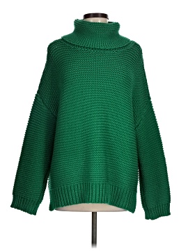 Blushing Heart Turtleneck Sweater