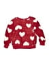 Assorted Brands 100% Polyester Hearts Red Pullover Sweater Size 3T - photo 2