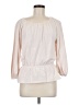 Elegantees 100% Spandex Ivory 3/4 Sleeve Blouse Size M - photo 1