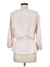 Elegantees 100% Spandex Ivory 3/4 Sleeve Blouse Size M - photo 2