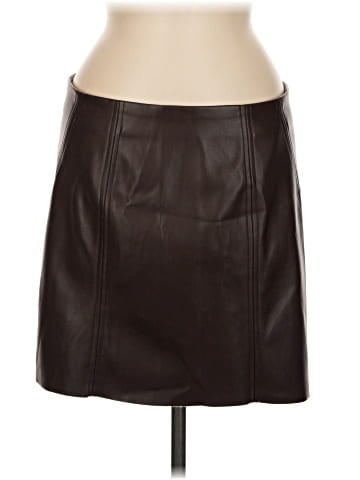Vero Moda Faux Leather Skirt (view 1)