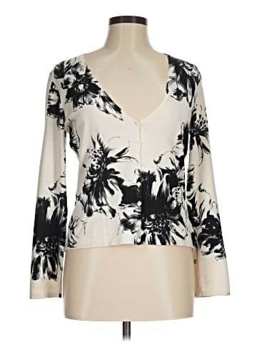 Ann Taylor Silk Cardigan (view 1)