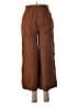 YFB Brown Linen Pants Size S - photo 1