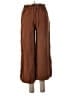 YFB Brown Linen Pants Size S - photo 2