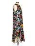 Mud Pie 100% Polyester Floral Black Casual Dress Size S - photo 4