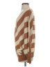 Wishlist 100% Acrylic Stripes Brown Pullover Sweater Size S - photo 5
