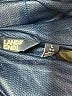 Lands' End 100% Polyester Solid Blue Zip Up Hoodie Size 10 - 12 - photo 3