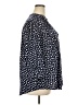 Cocomo Polka Dots Blue 3/4 Sleeve Blouse Size 2X - photo 4
