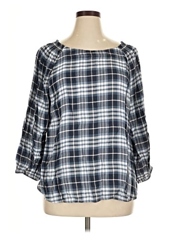 Ann Taylor LOFT 3/4 Sleeve Blouse (view 1)