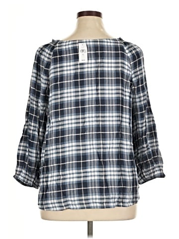 Ann Taylor LOFT 3/4 Sleeve Blouse (view 2)