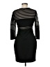 Lulus Stripes Solid Black Cocktail Dress Size M - photo 2