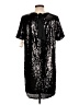 Nine West 100% Polyester Black Cocktail Dress Size L - photo 2
