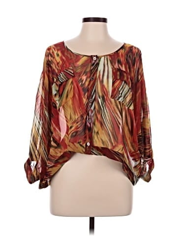 Allen B. by Allen Schwartz 3/4 Sleeve Blouse (view 1)