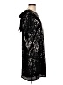 Nine West 100% Polyester Black Cocktail Dress Size L - photo 4