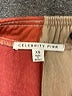 Celebrity Pink Color Block Red Casual Pants Size XS - photo 7