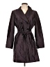 Sharagano Purple Trenchcoat Size 10 - photo 1