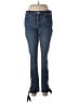 Ann Taylor LOFT Stripes Blue Jeans Size 28 waist - photo 1