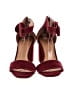 Tommy Hilfiger Burgundy Sandals Size 9 - photo 2