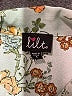 Lilt 100% Polyester Floral Teal Dress Size 5 - photo 3