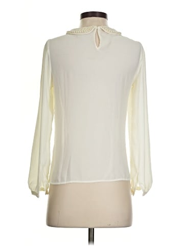 Ann Taylor LOFT Outlet Long Sleeve Blouse (view 2)