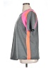 Catherines Color Block Gray Active T-Shirt Size 1X - photo 5