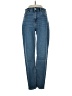 American Eagle Outfitters Chevron-herringbone Blue Jeans Size 2 - photo 1