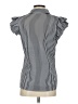 Premise Studio Stripes Black Short Sleeve Blouse Size S - photo 2