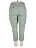 Gap Solid Green Casual Pants Size XXL - photo 2