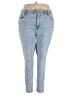 Eddie Bauer Solid Blue Jeans Size 22 - photo 1