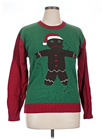 Ugly Christmas Sweater Pullover Sweater (view 1)